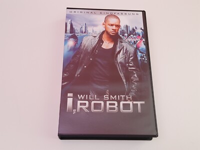 I, Robot 2004 VHS German PAL 20th Century Fox Video Will Smith Orig. Kinofassung