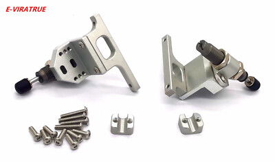 E-VIRATRUE 7075Aluminum Adjustable Rear Buffer Mounts For Losi Baja Rey 2.0 1/10