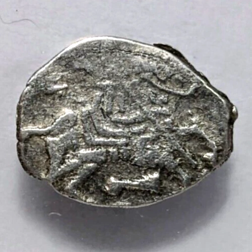 Peter I The Great Russia NGC AU 50 Silver Wire Kopek AD 1682-1725 Horse Coin