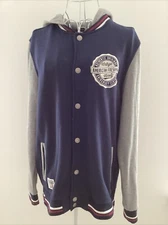 Medium Varsity Hooded Jacket AMERICAN FRESHMAN - Navy & Grey