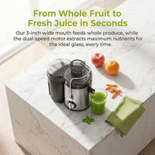 1000W Electric Stainless Fruit & Vegetable Juicer High Yield Extractor Celery