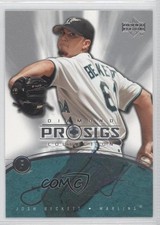 2004 Upper Deck Diamond Collection Pro Sigs Silver Josh Beckett #2 0a1