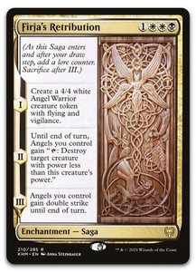 Firja's Retribution 210/285 Rare Kaldheim MTG