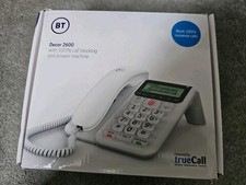 BT Decor 2600 Premium Nuisance Call Blocker Corded Phone with Answer Machine