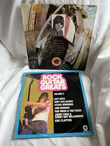 Jeff Beck - The Most Of And Rock Guitar Greats Vinyl Albums LPs