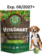 Ruff Greens VitaSmart Dog Supplement Powder Nutritional Support 6.9 oz All Breed