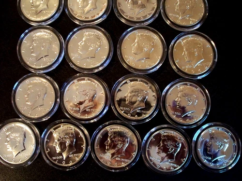 FRANKLIN & KENEDY HALF DOLLAR LOT (PROOF) 1963 & 1964