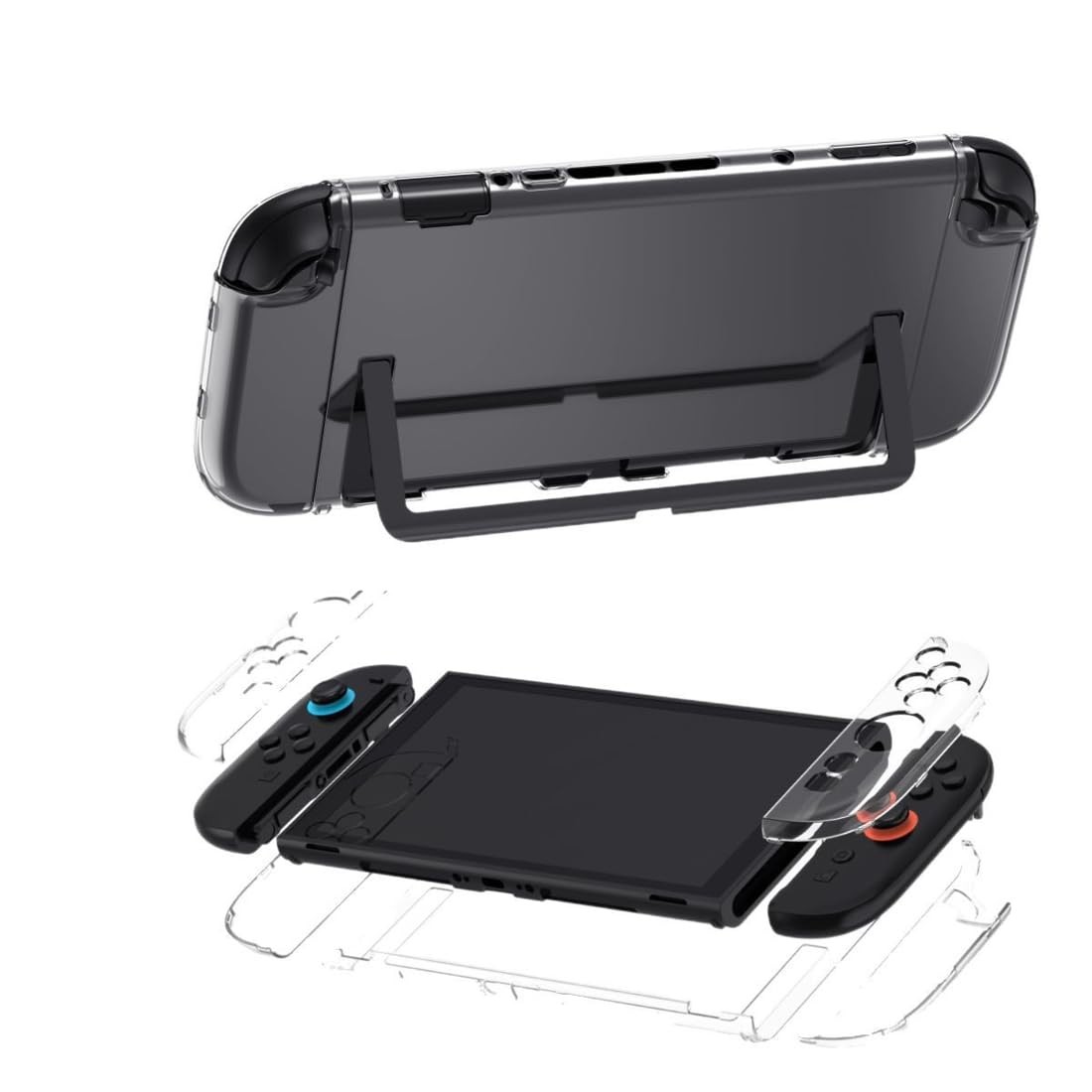 Accessoires Switch 2 coque TPU transparente pour console de jeu