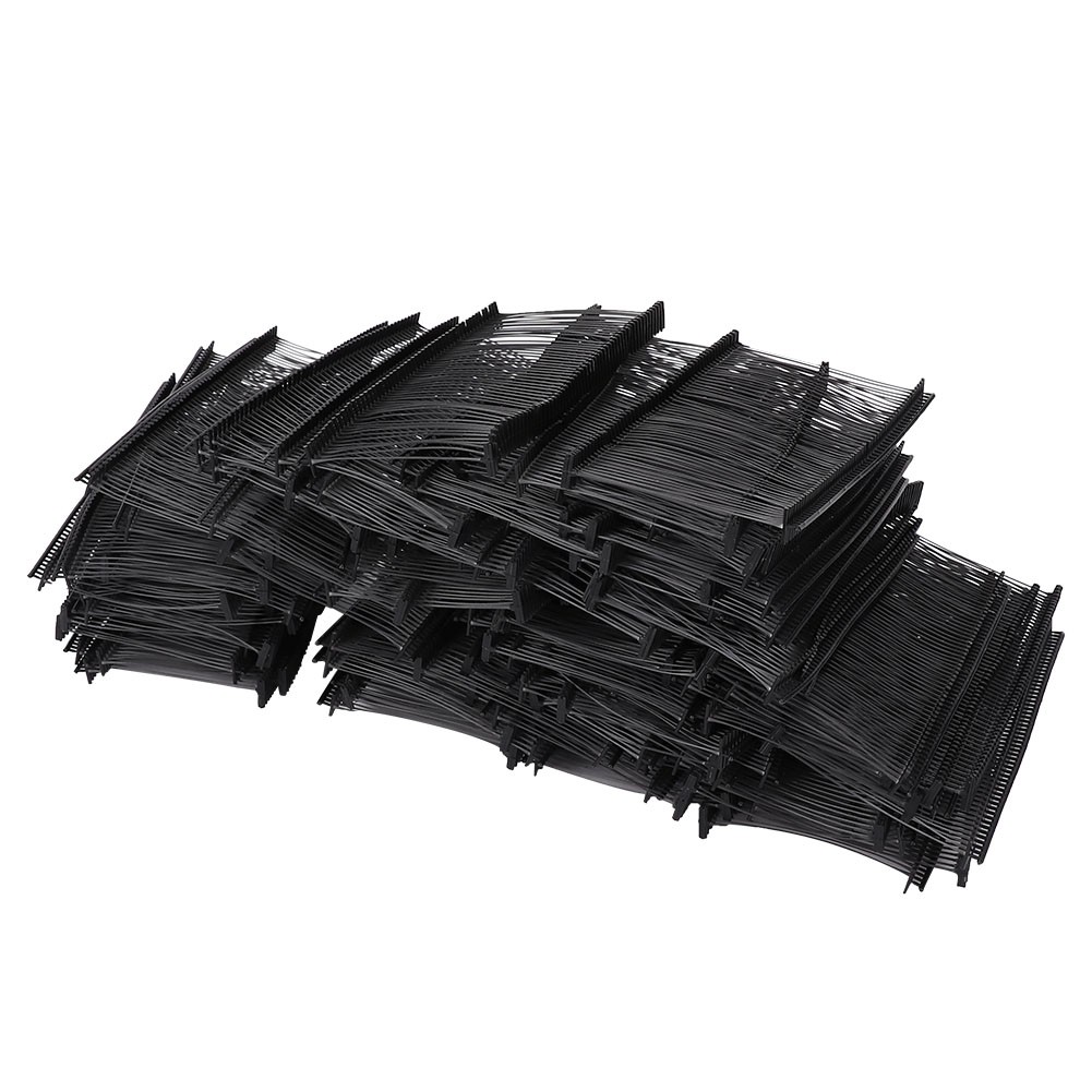10000Pcs Cloth Price Tag Pin Fit For Price Tag Gun Fastener Pin(Black 75mm).