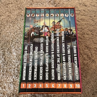 The Tuttle Twins Season 3 Book Box Set 10 book collection based on the tv show