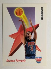 1991-92 SkyBox #186 Drazen Petrovic