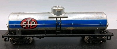 Tyco HO Gauge STP Silver Single Dome Tank Car 