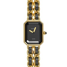 CHANEL Première S H0001 black WATCH 696906