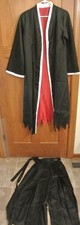 Bleach ICHIGO KUROSAKI BANKAI Full Costume Set Anime Cosplay Asian Small S