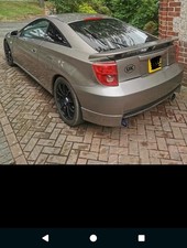 Toyota Celica Rear Bumper Thunder Grey Rear Spats Fog Light Delete