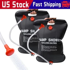 Solar Shower Bag 10 gallons/20L Solar Heating Camping Shower Bag for Camping Lot