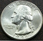 US 1946-D Washington Quarter **
