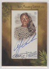 2019 Topps Allen & Ginter Mini Non-Baseball Auto AJ Andrews #MA-AA Auto y8a