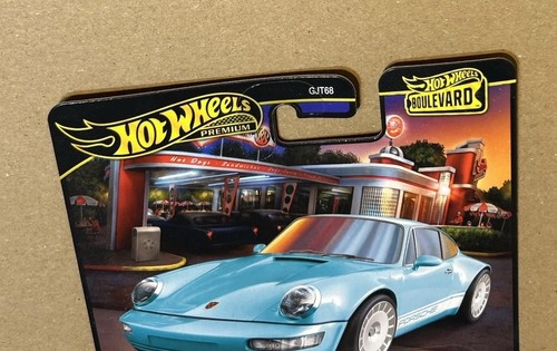2024 Hot Wheels Boulevard Porsche 964 Aqua Blue Teal #103. *Lotto di 2*. - Foto 14 di 17