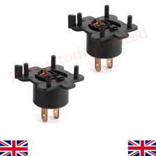 G14H51 H7 Headlight Bulb Socket Retainer Holder Adapters For Mazda MX5 Miata CX7