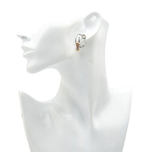 Alexander McQueen Hoop Studs Pierce Women 【Used】 - Picture 6 of 6
