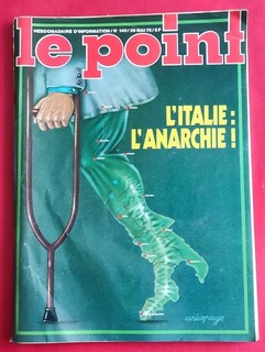Magazine LE POINT N°139 Mai 1975 L'ITALIE L'ANARCHIE AUTO PASSION ECONOMIE etc