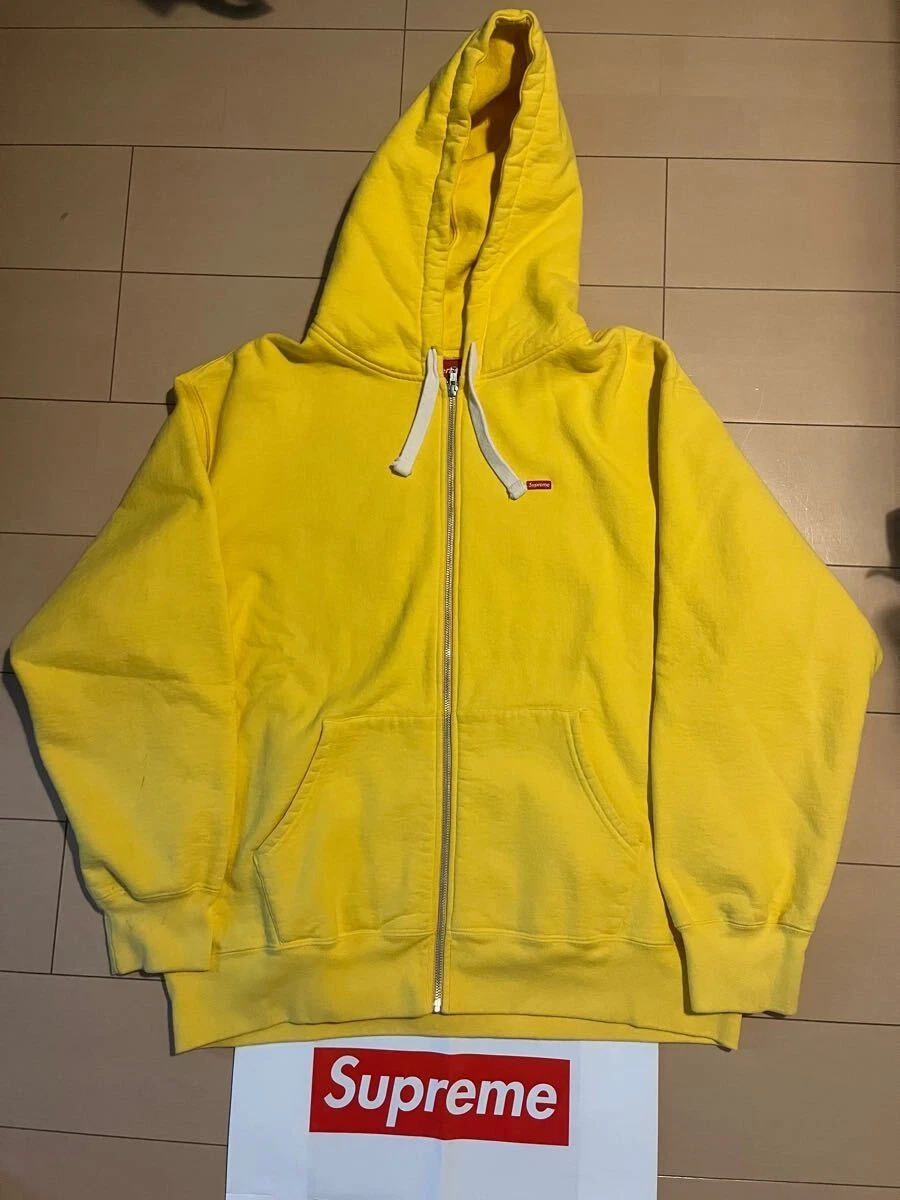 supreme Supreme 22AW petite boîte cordon de serrage fermeture éclair sweat à capuche petite boîte Lo