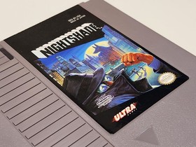 NightShade Nintendo NES Game Cartridge Authentic