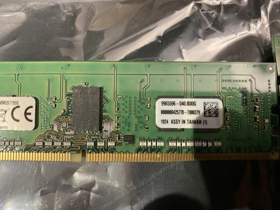 Kingston KSM24RS8/8MEI 8GB 1Rx8 PC4-2400T-RD0-11 SERVER Memory ECC RAM - TESTED - Image 3 of 4