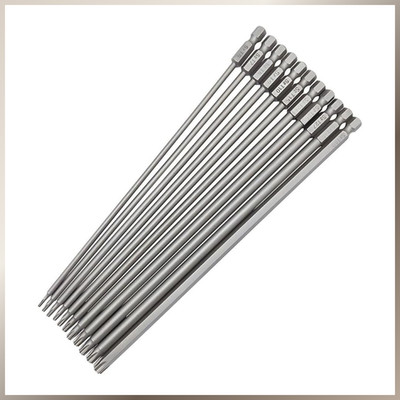 Torx Schraubendreher Bit Set 11 Stück 200mm Magnetisch S2 Stahl T6-T40 Werkzeuge