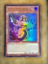 Yugioh Scrap Synchron L5DD-ENY04 Ultra Rare 1st Ed NM