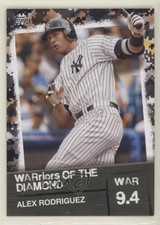 2020 Topps Warriors of the Diamond Black 238/299 Alex Rodriguez #WOD-9 n1u