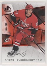 2021-22 Upper Deck SP Game Used Red Fragment 103/205 Andrei Svechnikov #72 4rs