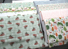 Timeless Treasures quilt-craft fabric MAGICAL WOODLAND bundle 7 styles x 1 yd ea