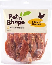 Pet 'N Shape Chik 'N Breast Jerky Dog Treats - 2 Pound