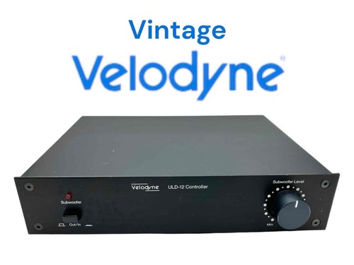 Velodyne ULD-12E1 Subwoofer Vintage 1988 Controller - UnTested
