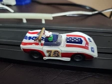Vintage Tyco Supper American 76 Red White Blue Stars Corvette Ho