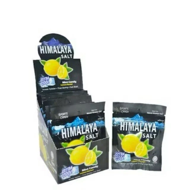 HIMALAYA SALT Sports Candy Extra Cool Lemon 1 Box (15g x 12 packets) - Image 3 of 4
