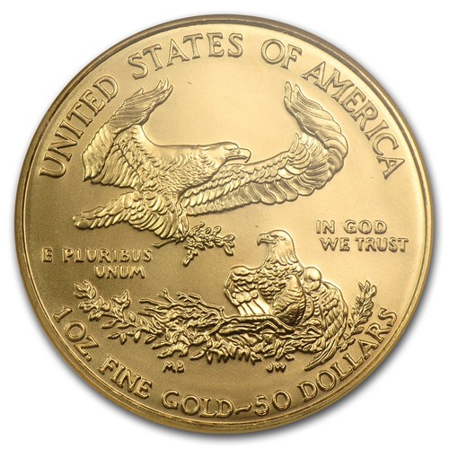 2000 1 oz American Gold Eagle MS-69 NGC - Picture 3 of 3