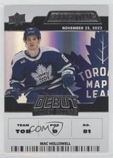 2022 Upper Deck Credentials Debut Ticket Access /999 Tier 1 Mac Hollowell 01ks