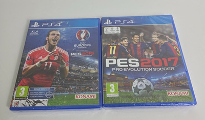 Sealed PES 2017 Collectors & Sealed PES 2016 - PS4 - Pro Evolution Soccer