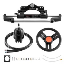 200 HP Marine Hydraulic Steering Kit Single Engine