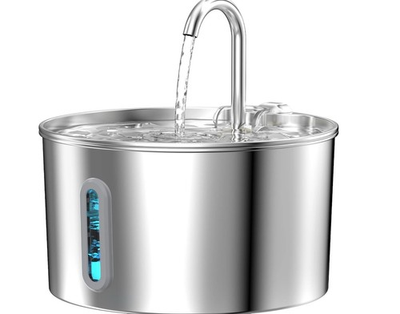 #ad Stainless Steel Cat Water Fountain 3.2L Automatic Dispenser for Pets $21.99