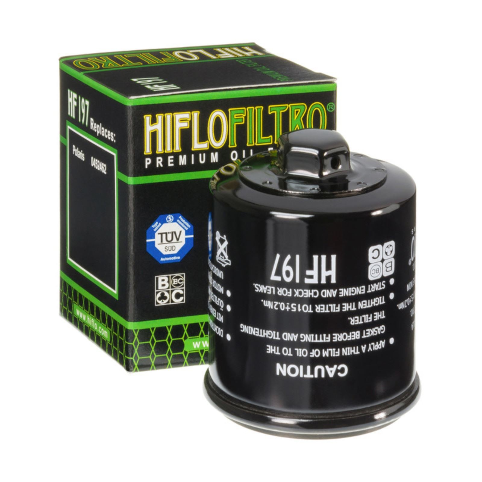 Hiflo HF197 Motorcycle Oil Filter for Hyosung GD 250 17-18