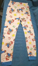 Mario Brothers Luigi Nintendo Pajama Pant Bottoms Boys Size 12
