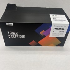 Brother TN830XL High Yield Black Toner Cartridge 2-Pack