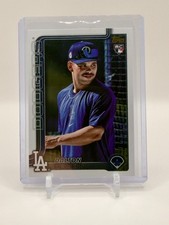 2025 Topps Update Dalton Rushing GOLDEN MIRROR SSP RC #US38 Dodgers Rookie SP