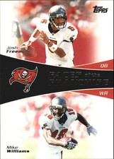 2011 Topps Faces of the Franchise #FW Josh Freeman/Mike Williams - FB