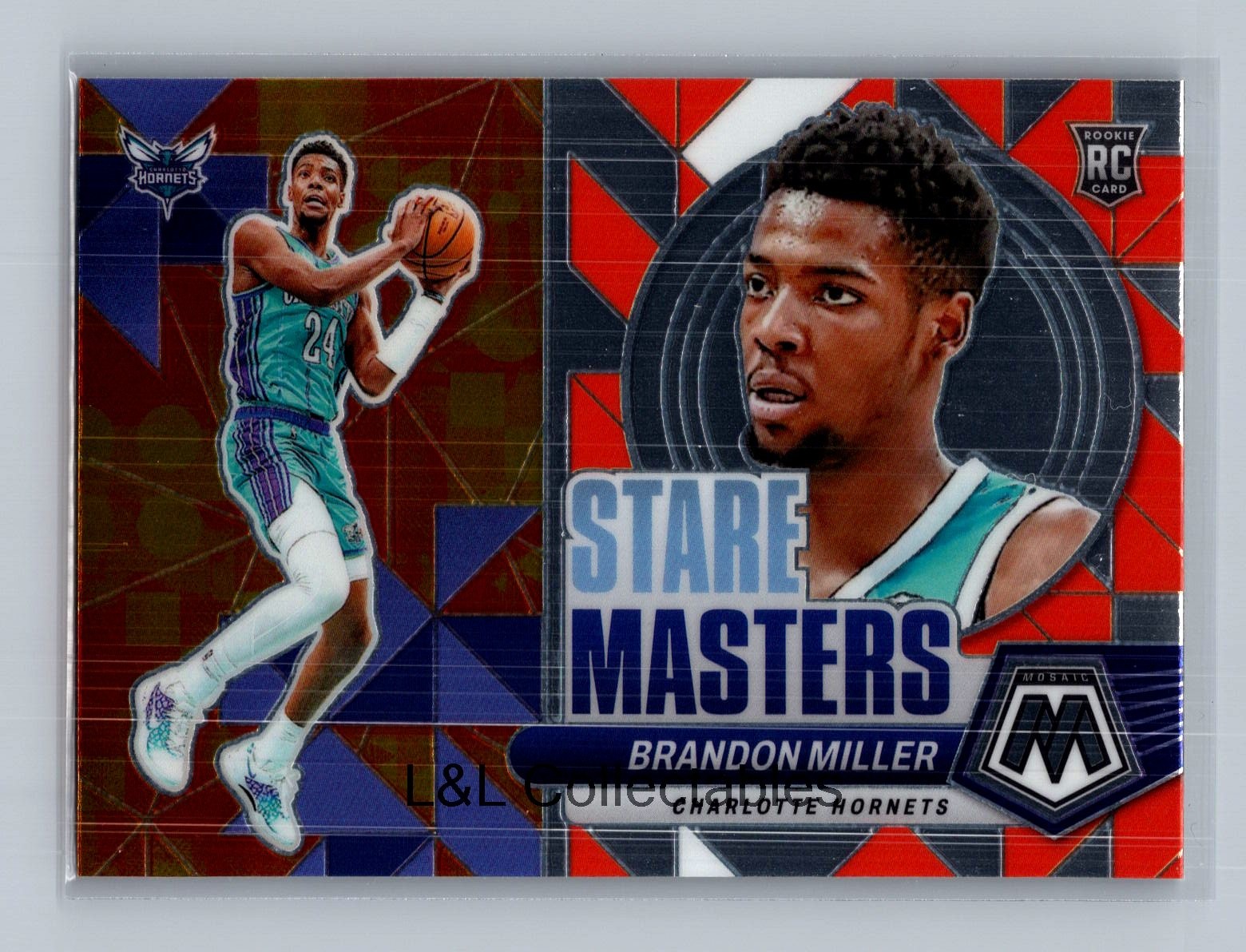 2023-24 Panini Mosaic #7 Brandon Miller Stare Masters