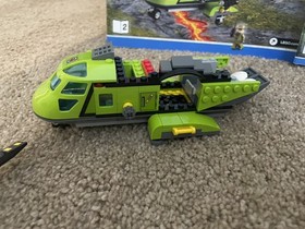 LEGO CITY: Volcano Supply Helicopter (60123) INCOMPLETE/ for parts 